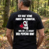 Lustiges Herren T-Shirt Schwarz | "Ich Hab Keine Angst Im Dunkeln" Spruch