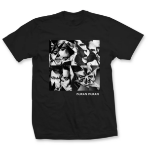 DURAN DURAN BLACK MIRROR COLLAGE T-SHIRT