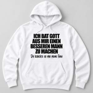 Visão alternativa de Da Schickte Er Mir Meine Frau T Shirt Lustiger Ehemann Spruch