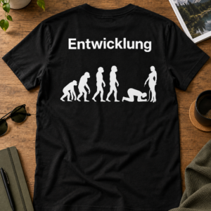 Entwicklung T-Shirt – Lustiges Evolution Design für Paare