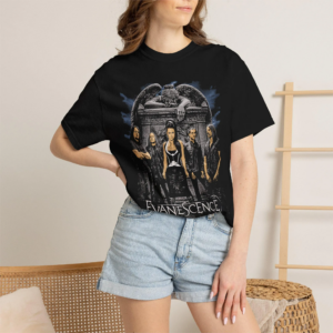 Evanescence Inspired Gothic Rock Shirt - Bilde 3