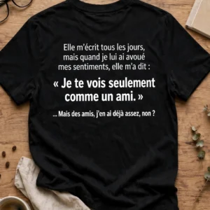 Friendzone T-Shirt Homme – Cadeau drôle pour célibataire