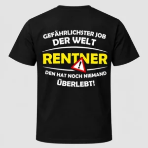 Gefährlichster Job Der Welt Rentner – Lustiges Ruhestand Geschenk für Männer