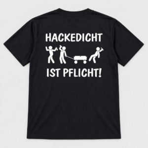 Hackedicht Ist Pflicht Herren Shirt Bier Party Saufen Oktoberfest Geschenk