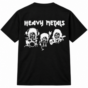 Heavy Metals – Fe Pb Zn Rock Band T-Shirt