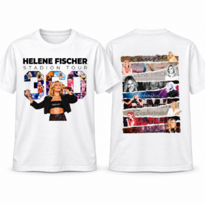 Helene Fischer Stadion Tour 360 Front & Back Collage T-Shirt - Image 2