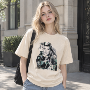 Helene Fischer Vintage Collage T-Shirt – Image 2