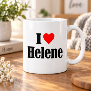 I Love Helene Classic Ceramic Mug – Image 2