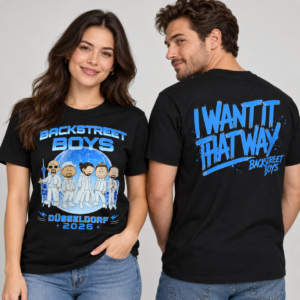 I Want It That Way Backstreet Boys Düsseldorf 2026 Shirt