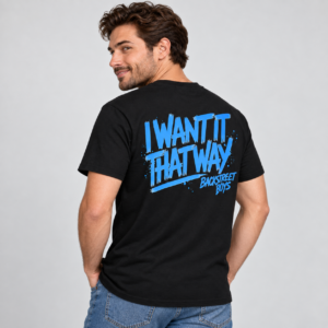 Alternative view of I Want It That Way Backstreet Boys Düsseldorf 2026 Shirt