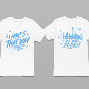 I Want It That Way Düsseldorf 2026 Concert T-Shirt