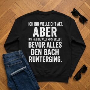 Ich Bin Vielleicht Alt Aber Herren T Shirt Lustiger Spruch - Image 2