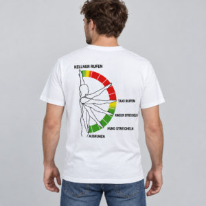 Alternative view of Kellner Rufen, Taxi Rufen, Hund Streicheln – Lustiges T-Shirt