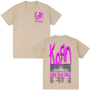 Korn Tour 2026 Merch T Shirt - Image 4
