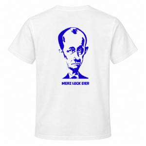 Merz Leck Eier Portrait Graphic T-Shirt
