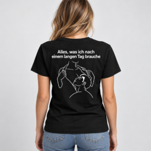 Alternative view of Nach einem langen Tag – Lustiges Sprüche T-Shirt