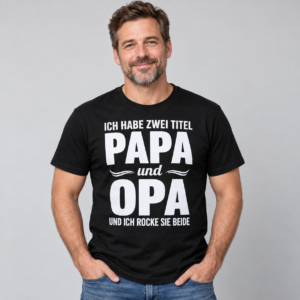 Alternative view of Papa & Opa – Ich Habe Zwei Titel T-Shirt