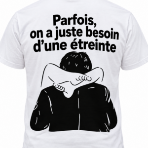 Parfois, On a Juste Besoin d’une Étreinte – T-shirt Humour