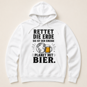 Rettet die Erde – Bier T-Shirt, Sweater & Hoodie - Bild 3
