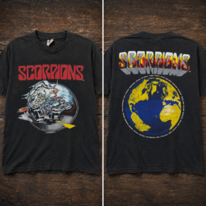 Scorpions Earth T-Shirt – Unisex-T-Shirt, Sweatshirt, Hoodie