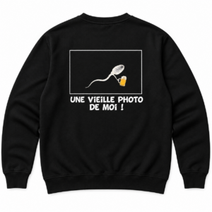 T Shirt Homme Une Vieille Photo De Moi Humour Bière Cadeau - Image 3
