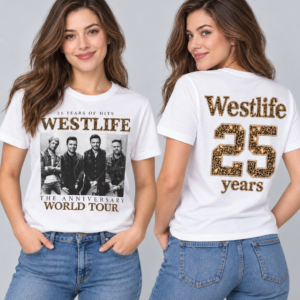 Westlife - 25th Anniversary World Tour Tee