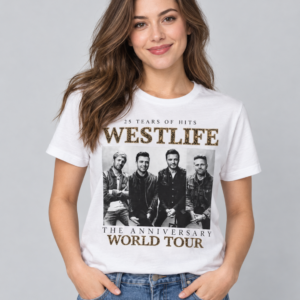 Westlife - 25th Anniversary World Tour Tee – Image 3