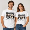 Böhse Onkelz T-Shirt mit Cartoon-Bandmotiv und Signaturdruck