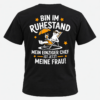 Lustiges Rentner T-Shirt – Mein einziger Chef ist meine Frau