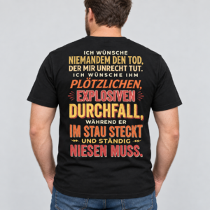 Plötzlicher Explosiver Durchfall – Lustiges Sarkasmus T-Shirt - Image 2