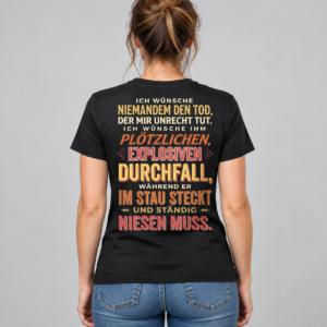 Plötzlicher Explosiver Durchfall – Lustiges Sarkasmus T-Shirt - Image 3